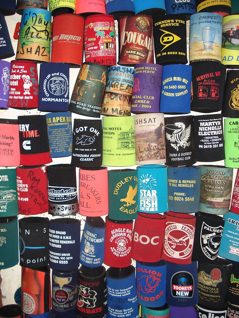 Custom printed stubby holders and can coolers